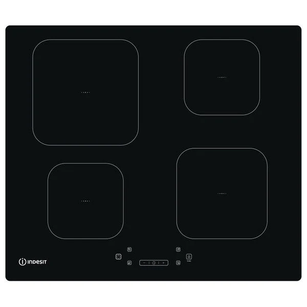 Indesit 60CM 4 Zone Induction Glass Ceramic Kochfeld - Schwarz | IS83Q60NE