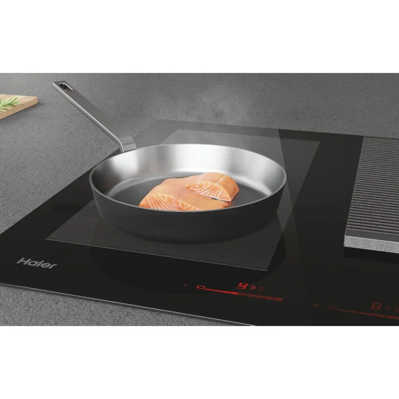Haier I-Dual Series 6 85CM 4 Zone Induction Vented Kochfeld- Schwarz | HAIH8IFMCF