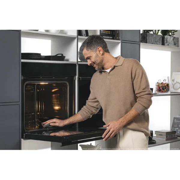 Haier Series 6 78L Einbau Multifunction Electric Einbaubackofen - Schwarz | H6 ID66C3HTB1