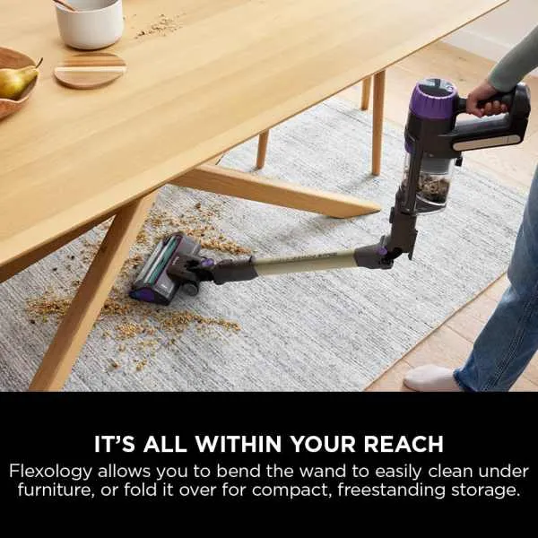 Shark Power Detect Clean & Empty Cordless Pet Staubsauger - Weiß & Java Grau | IP3251UKT