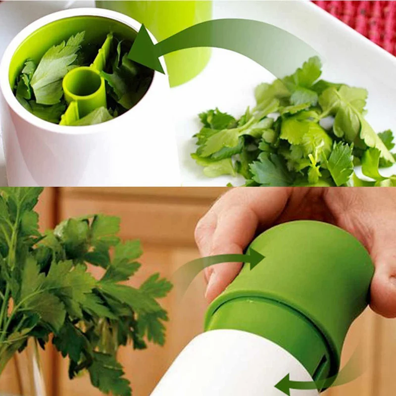 Herb Chopper Shredder and Spice Grinder
