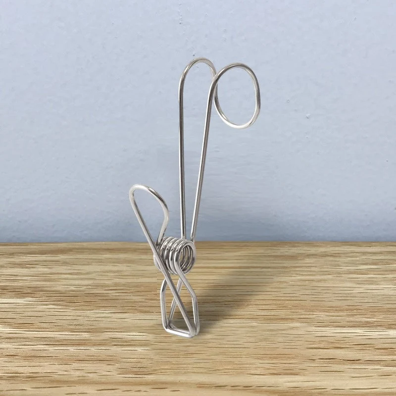 🔥Hakendrahtclip aus Edelstahl (10 Stück)