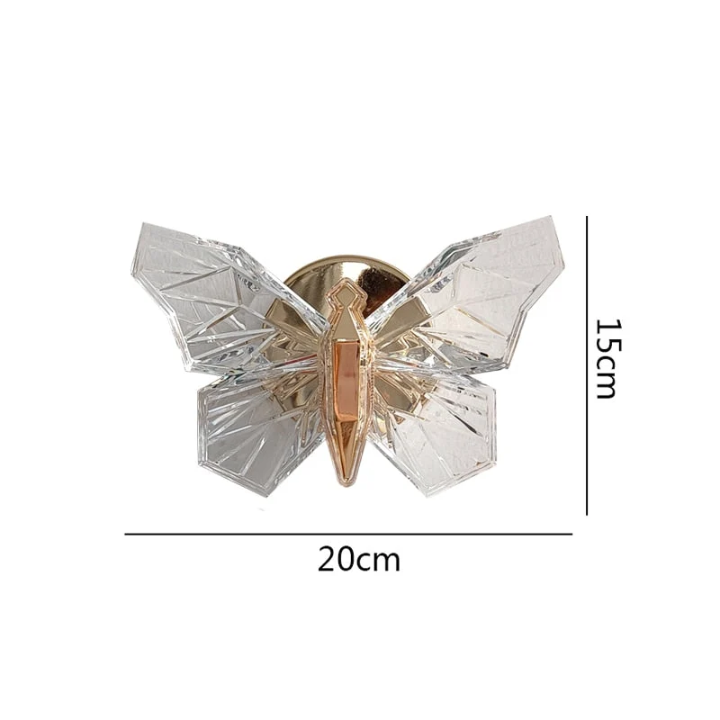 Skanto | Nordische Schmetterling Wandlampe