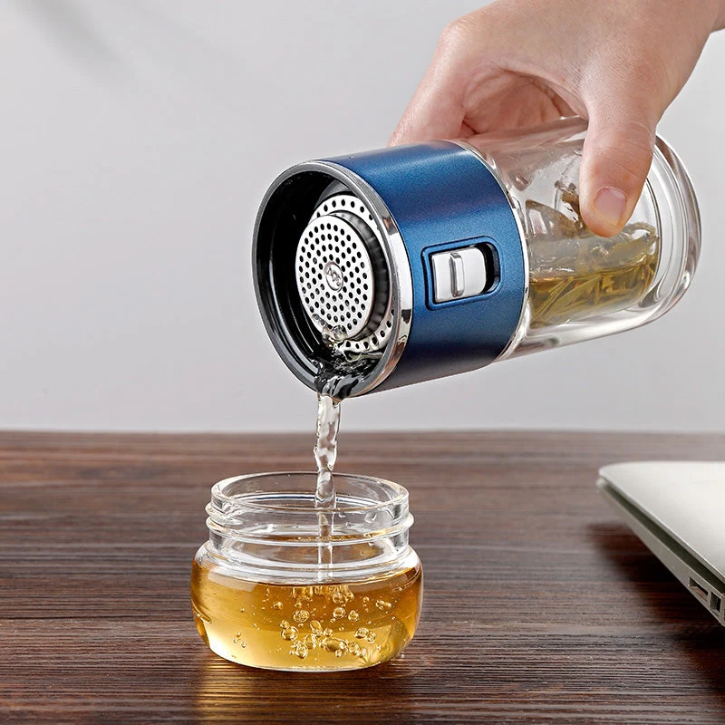 Skanto | Doppelwandige Teeflasche mit Infuser