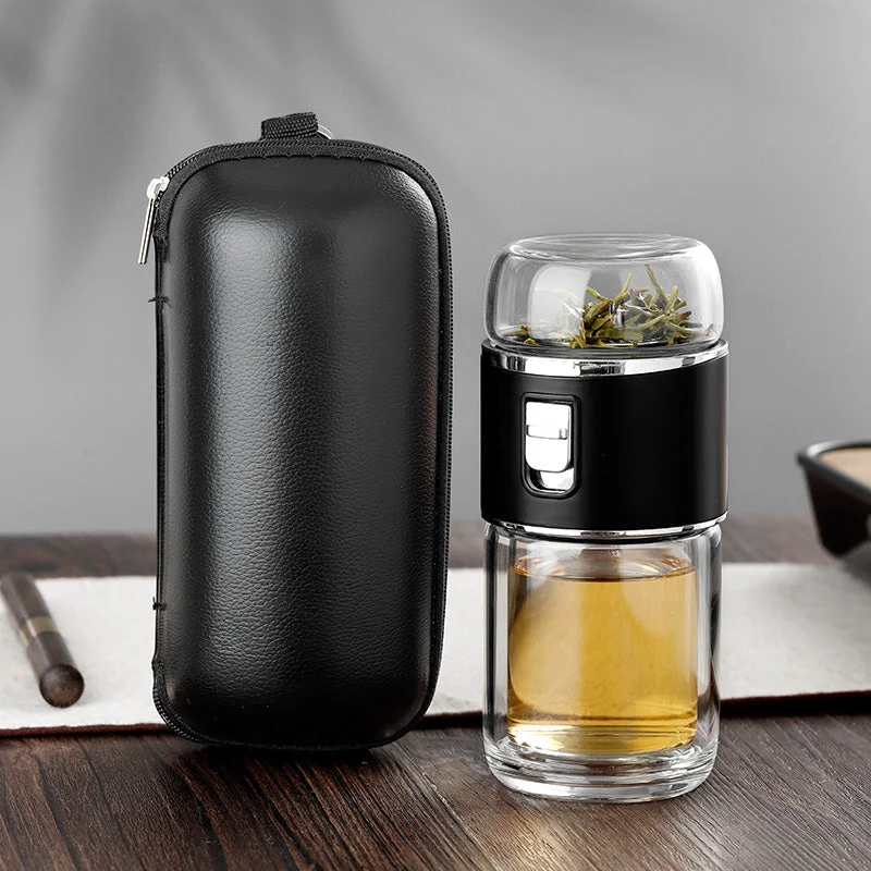 Skanto | Doppelwandige Teeflasche mit Infuser