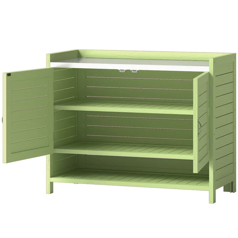 Pflanzentisch Gartentisch Gartenschrank Terrassenschrank