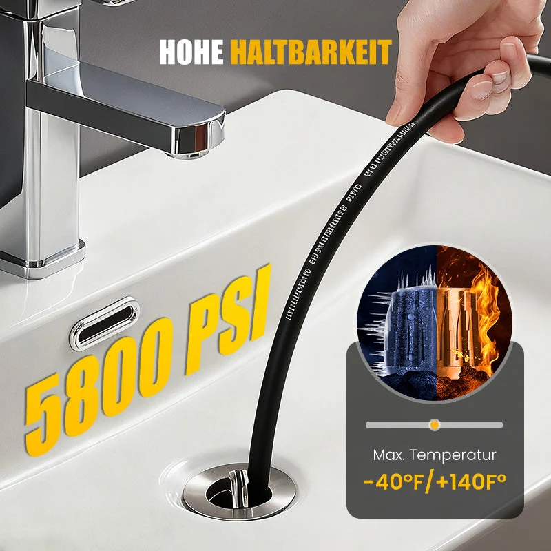 5800PSI Abwasserspüler-Kit für Hochdruckreiniger