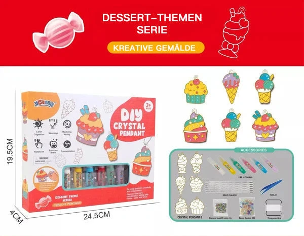 🎄50 % Frühweihnachtsrabatt🎅DIY Kristall Malerei Kunst und Handwerk Set