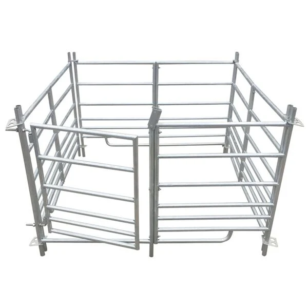 Schafgehege 137x137x92cm Stall Weidezaun Gehege Schafe