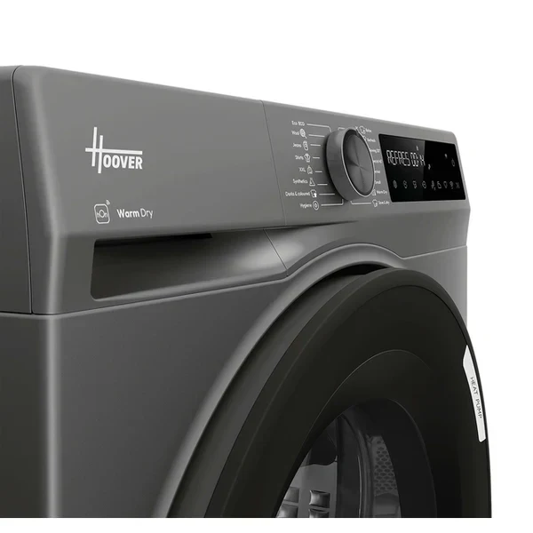Hoover Pro Dry Series 3 10KG freistehend Heat Pump Wäschetrockner - Polar Night Grau | HBR 10N2BRX-80