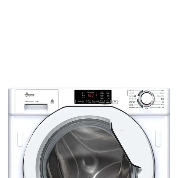 Hoover H-Wash & Dry 300 Lite 9KG/5KG 1400RPM Einbau Waschtrockner - Weiß | HBD 495D14/1-80