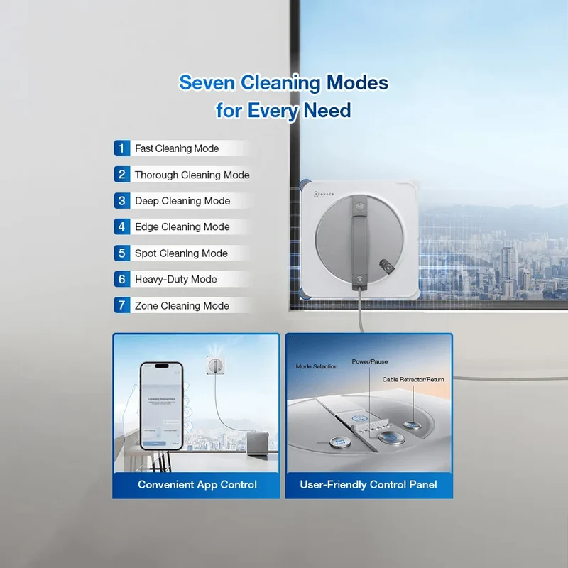 Ecovacs Winbot W2S Omni Window Cleaning Robot | 270-WG893-12