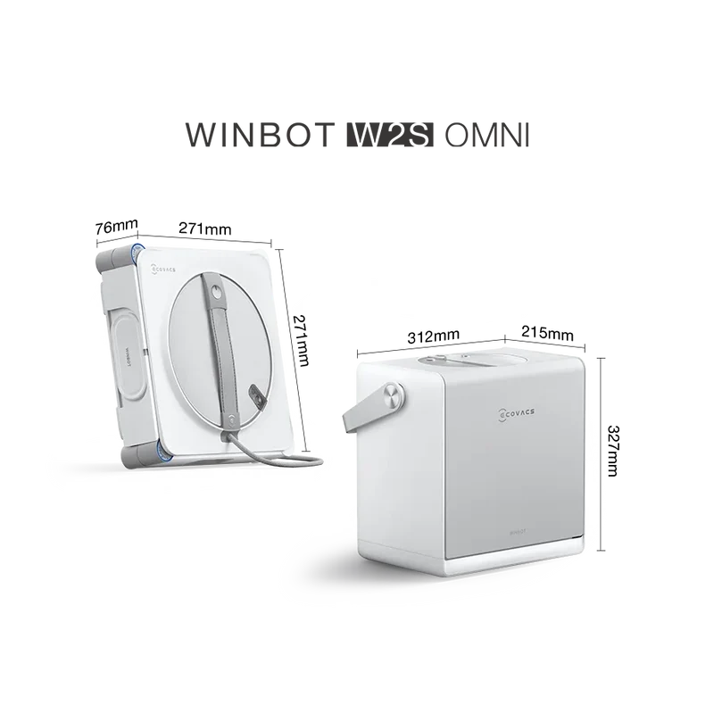 Ecovacs Winbot W2S Omni Window Cleaning Robot | 270-WG893-12