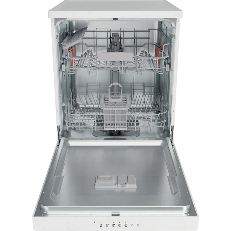 Hotpoint 60CM freistehend Standard Geschirrspüler - Weiß | HP2FFC14BN6WUK