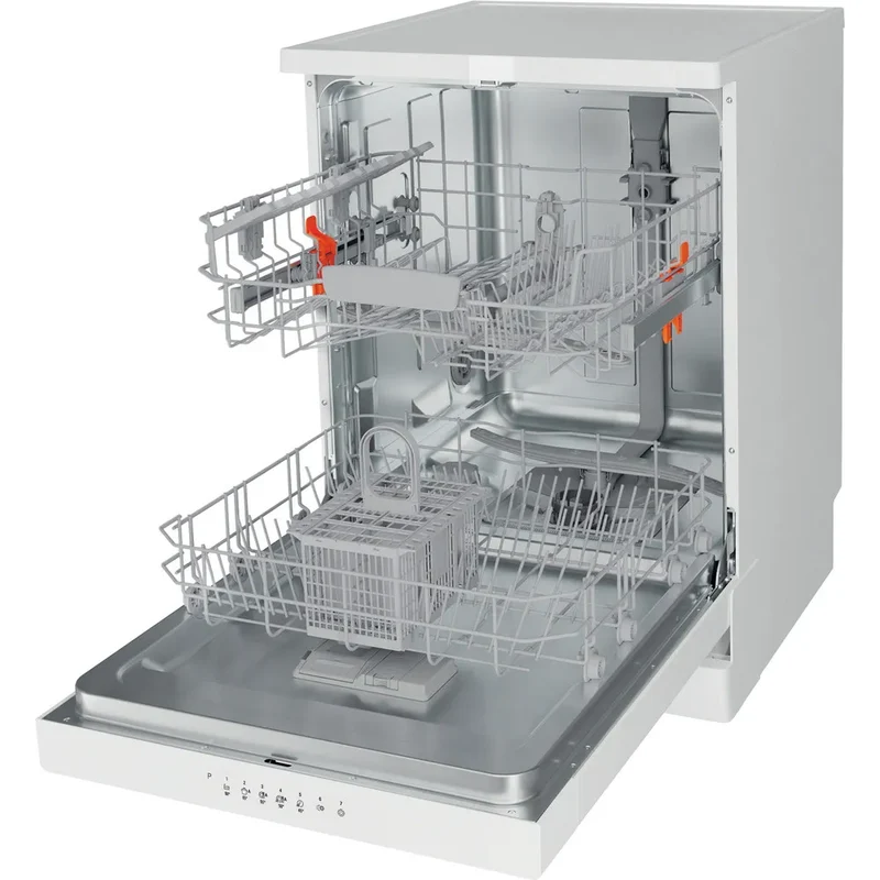 Hotpoint 60CM freistehend Standard Geschirrspüler - Weiß | HP2FFC14BN6WUK