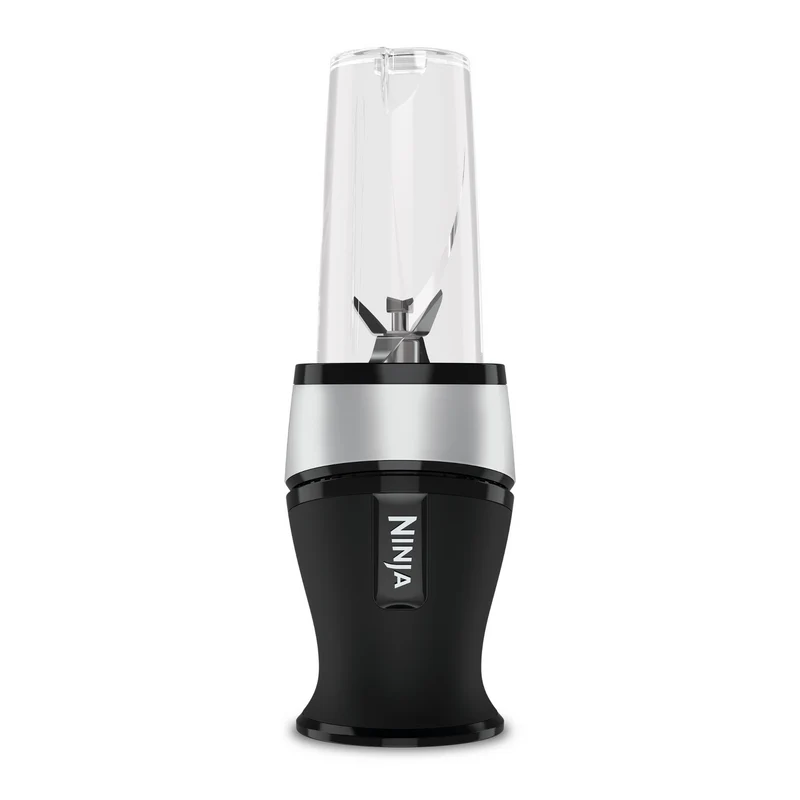 Ninja 700W Slim Standmixer & Smoothie Maker - Schwarz & Silber | QB3001UKS