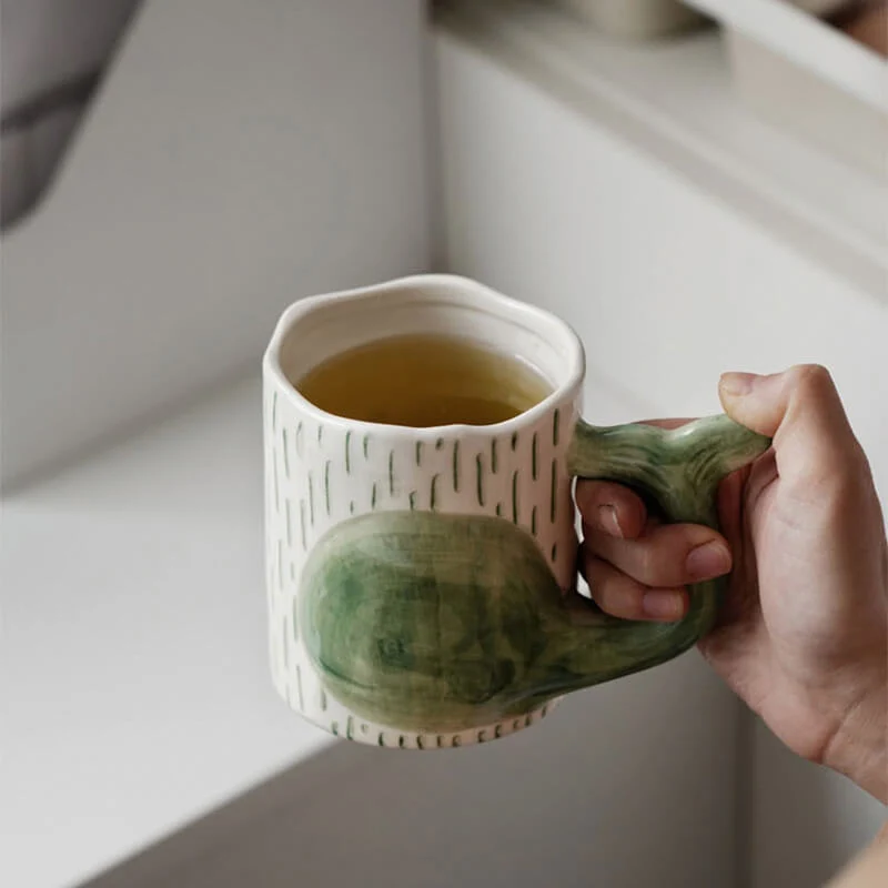Skanto | Frühlings-Wal-Keramiktasse