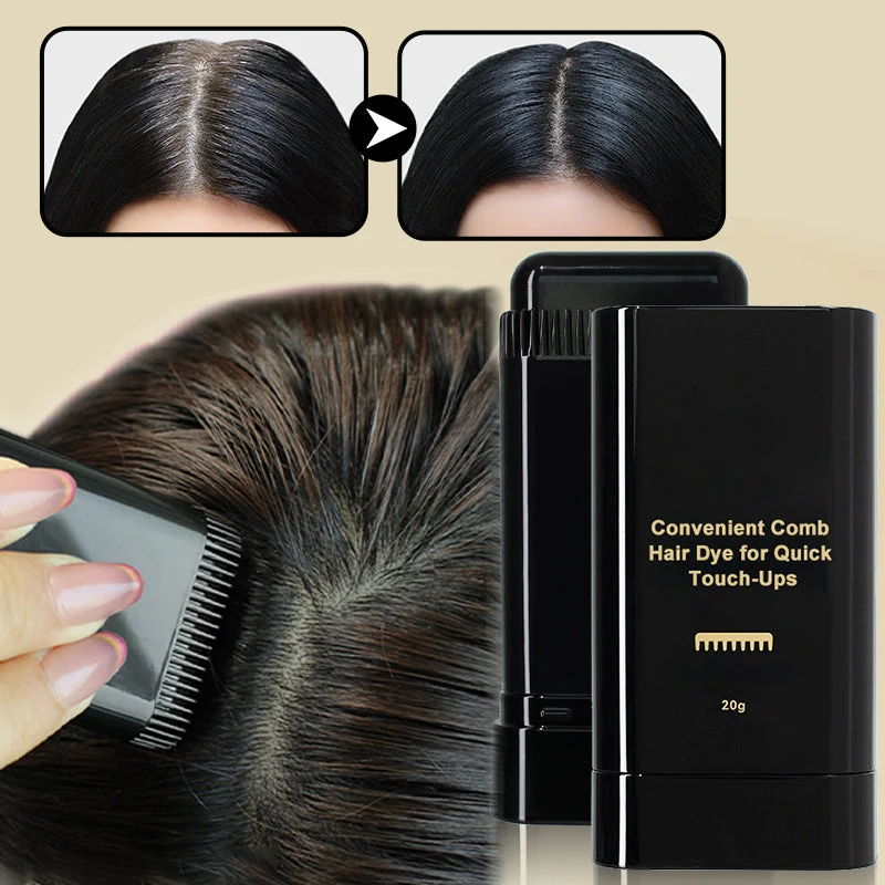 🔥Black-Friday-Mega-Angebot – 50 % Rabatt!🔥Temporäre Haarfärbemaske mit Applikationskamm - Sofortige Grauabdeckung für Haare & Bart