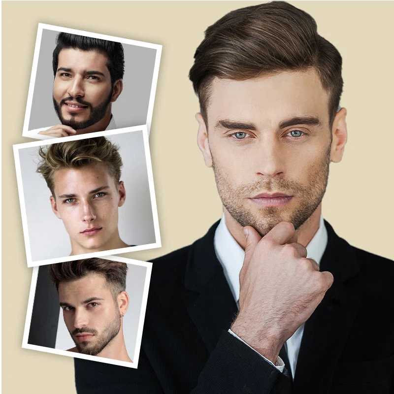 🔥Black-Friday-Mega-Angebot – 50 % Rabatt!🔥Temporäre Haarfärbemaske mit Applikationskamm - Sofortige Grauabdeckung für Haare & Bart