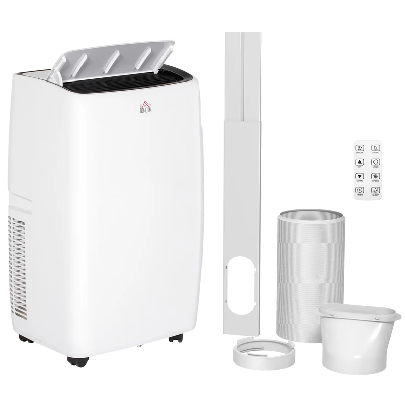 14000 BTU Air Conditioning Unit, 3-in-1 Portable Cooling Fan with Remote, Window Kit, 40m2