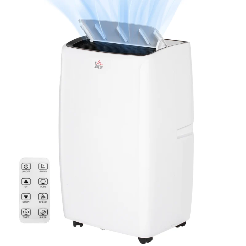 14000 BTU Air Conditioning Unit, 3-in-1 Portable Cooling Fan with Remote, Window Kit, 40m2