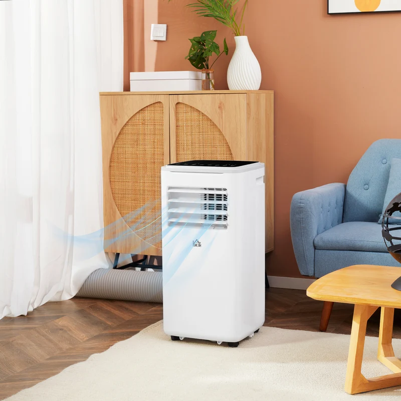 9000 BTU Portable Air Conditioner, 4-in-1 Air Conditioning Unit with Remote, Window Kit, 20m2