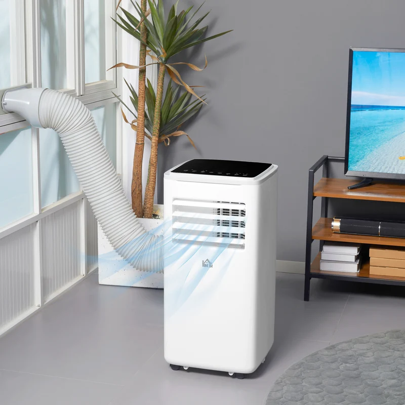 9000 BTU Portable Air Conditioner, 4-in-1 Air Conditioning Unit with Remote, Window Kit, 20m2