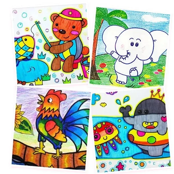 🔥Deluxe 6-in-1 Kreativ-Kunstset 🧑‍🎨 (Ideales Geschenk für Kinder) Jedes Kind ist ein Künstler!