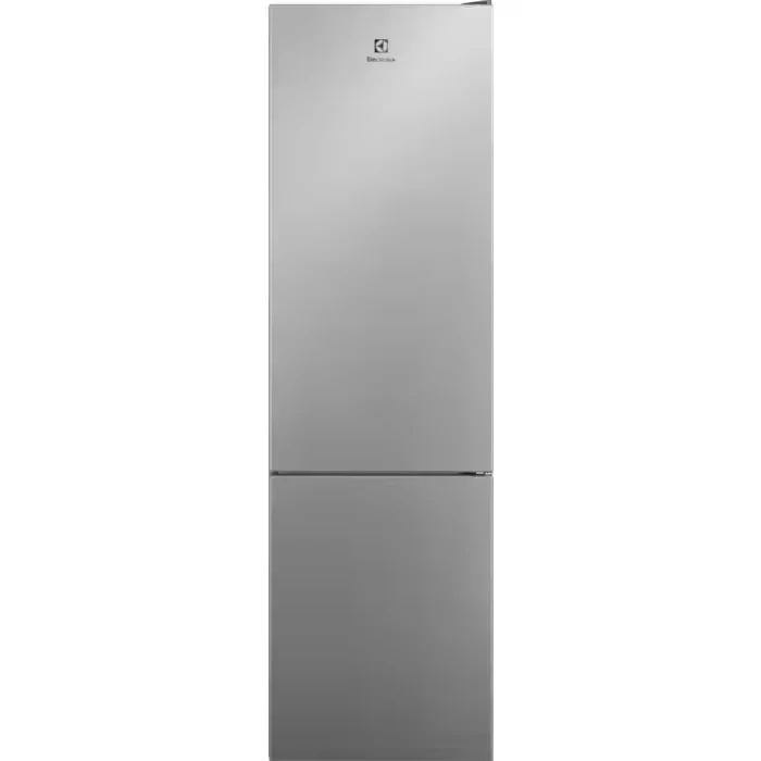 Electrolux 600 TwinTech 367L Frost Free freistehend Kühl-Gefrierkombination - Grau & Edelstahl | LNT6ME36U2