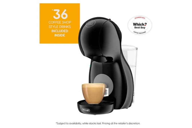 Nescafé Dolce Gusto Piccolo XS Pod Kaffeemaschine by De'Longhi - Value Bundle - Schwarz | EDG210.BGY