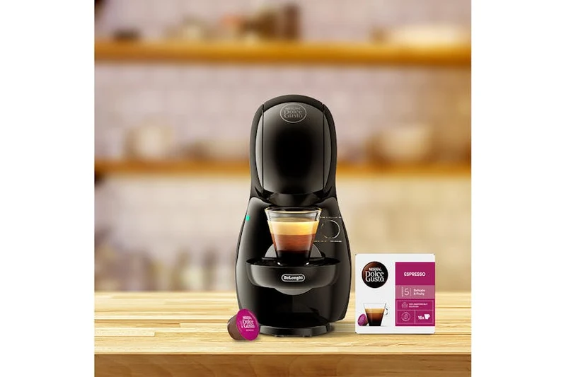 Nescafé Dolce Gusto Piccolo XS Pod Kaffeemaschine by De'Longhi - Value Bundle - Schwarz | EDG210.BGY