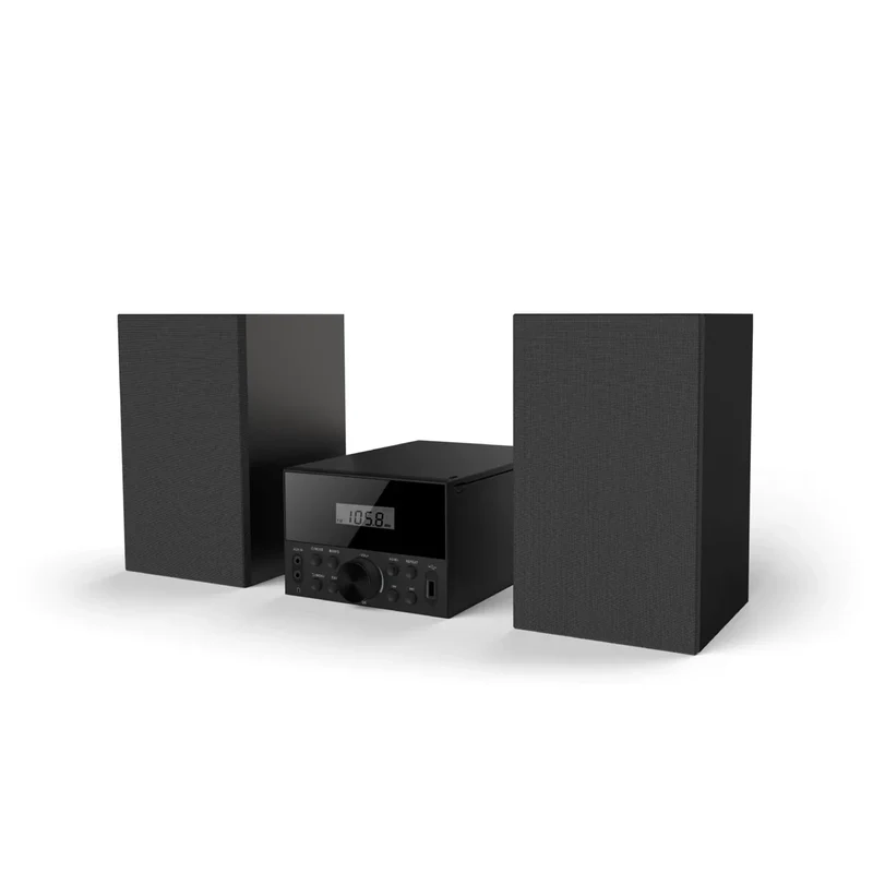 Oakcastle Micro Bluetooth HiFi System - Schwarz | 1000003120