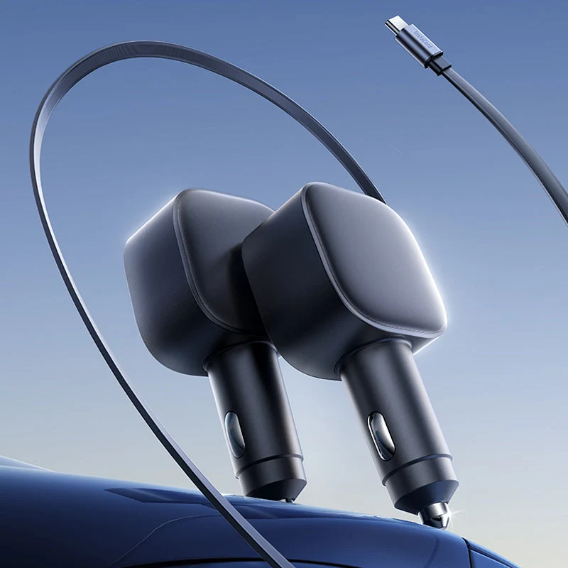 💡✨Kompakter ausziehbarer Auto-Ladegerät🔥