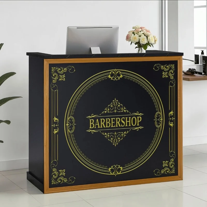 Empfangstheke Rezeptionstisch Theke Barbershop Friseur