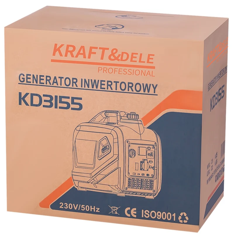 Mobiler Stromgenerator 2,6kW 230V Inverter Generator