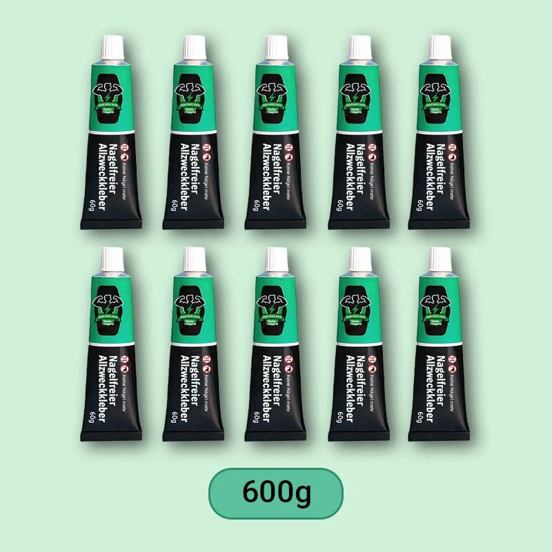 ✨Nagelfreier Allzweckkleber💧Universeller, starker, nagelfreier Kleber, wasserfest und kein Bohren erforderlich