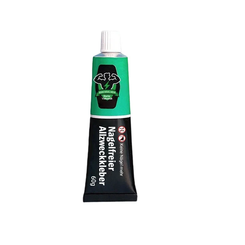✨Nagelfreier Allzweckkleber💧Universeller, starker, nagelfreier Kleber, wasserfest und kein Bohren erforderlich