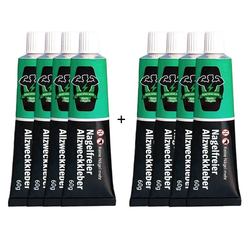 ✨Nagelfreier Allzweckkleber💧Universeller, starker, nagelfreier Kleber, wasserfest und kein Bohren erforderlich