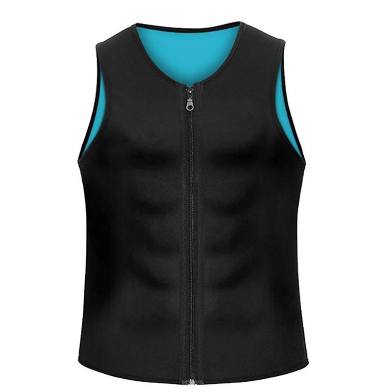 💪Herren-Trainings-Body-Shaper-Tanktop mit Reißverschluss🔥