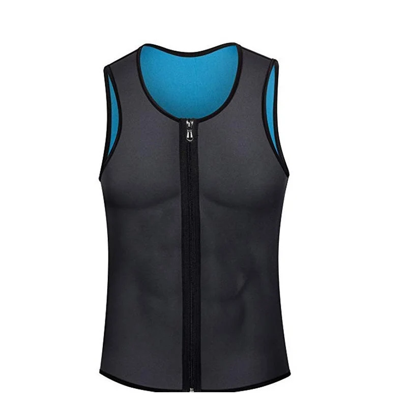 💪Herren-Trainings-Body-Shaper-Tanktop mit Reißverschluss🔥