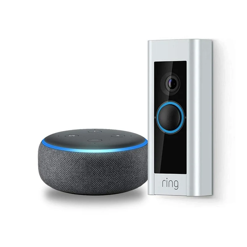 Ring Video Doorbell Pro and Echo Dot