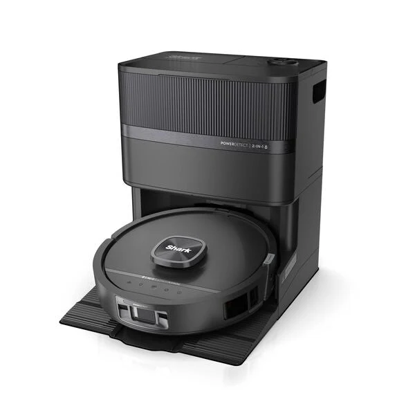 Shark PowerDetect UV Reveal 2-in-1 Vac & Mop Robot Vacuum - Schwarz | RV3000XEUK