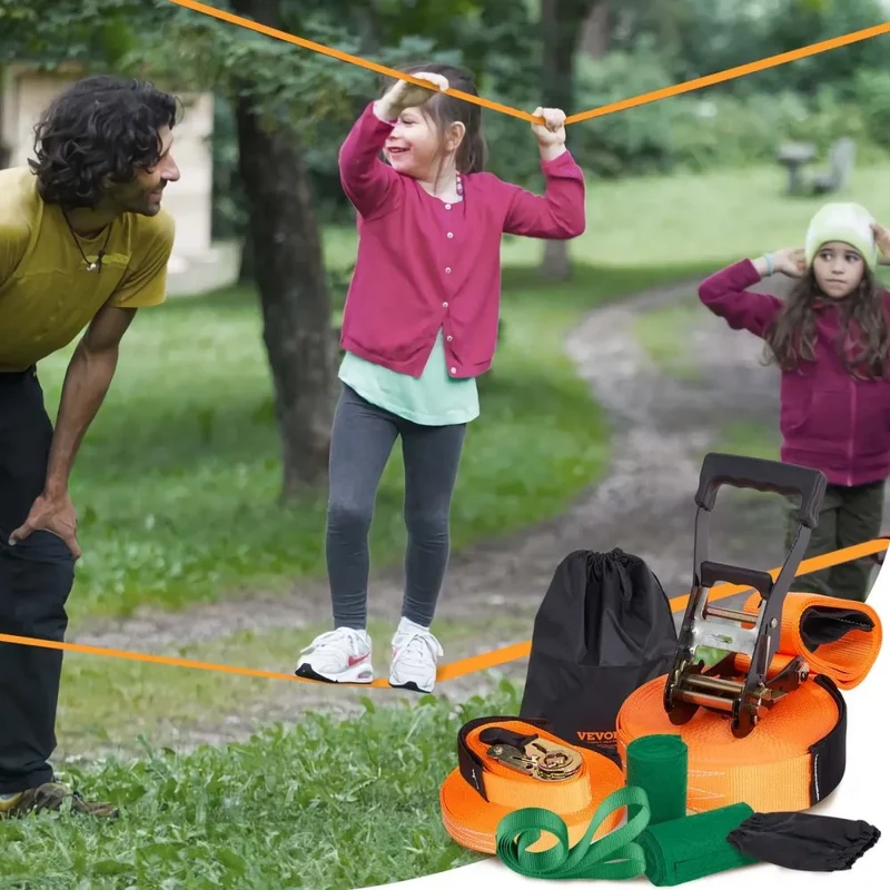 Slacklines Spielset Freizeit Outdoor Spielgeräte Set