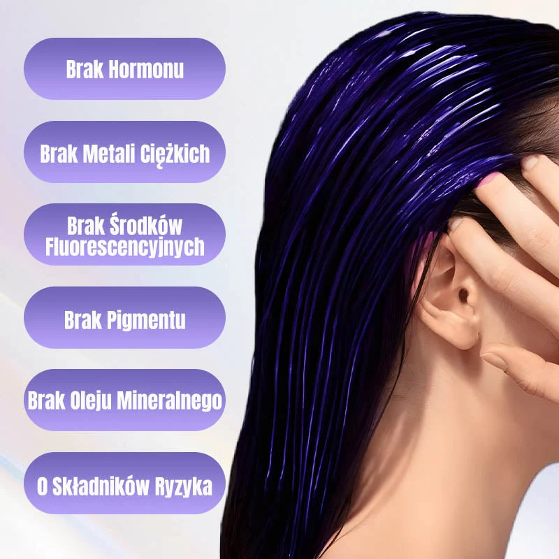 ✨Begrenzte Zeit: Kaufen Sie 3, erhalten Sie 2 gratis✨🧴💛 Keratin Lila Haarmaske & Lass die Haare im Wind wehen