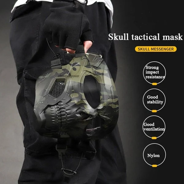 Schädel-Horror-Helm-Maske - 60% RABATT