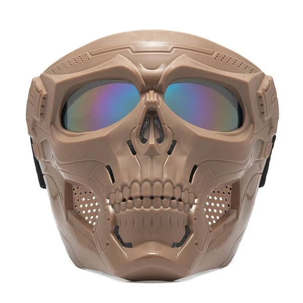 Schädel-Horror-Helm-Maske - 60% RABATT