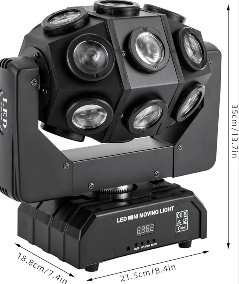Discolicht Partylicht LED Projektor Disco Lichter Effektstrahler