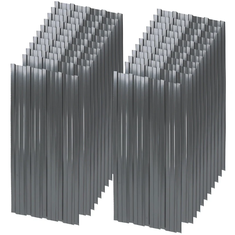 22x Profilblech Metall Dachblech Platten Stahlblech
