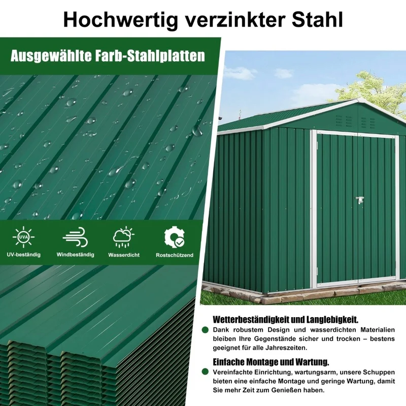 22x Profilblech Metall Dachblech Platten Stahlblech