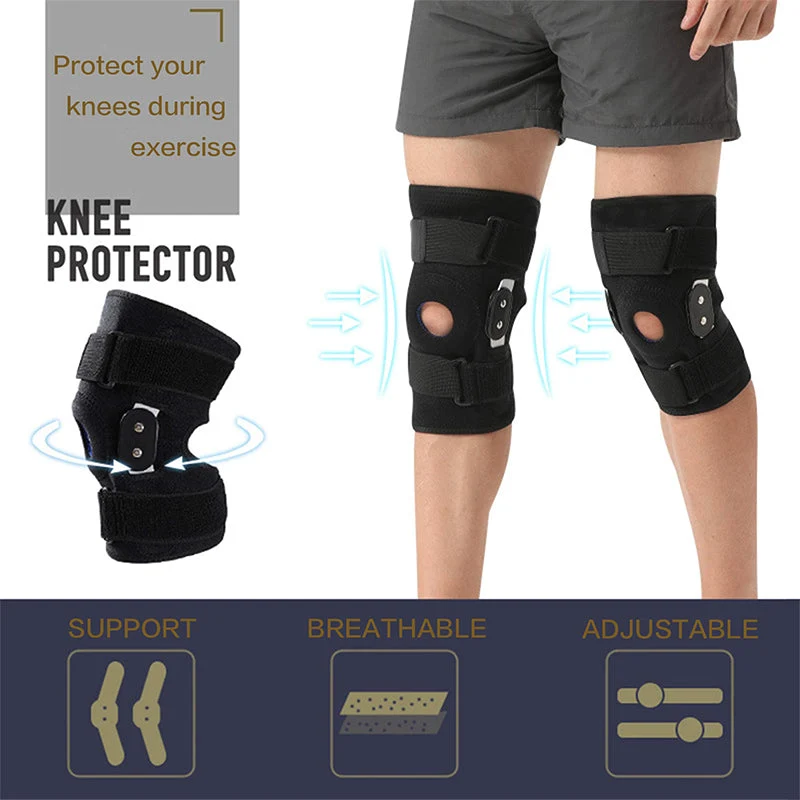 Breathable Adjustable Knee Support Brace